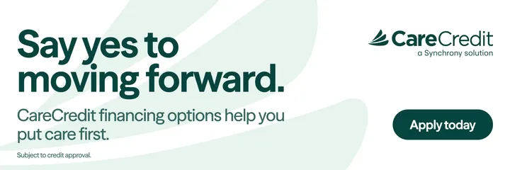 CareCredit. Say yes to moving forward. Apply today.